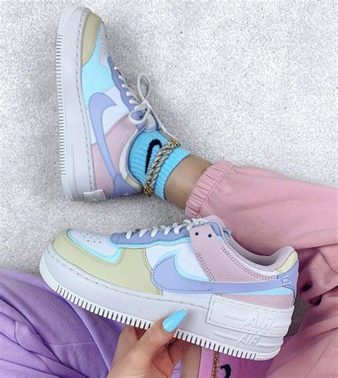 nike pastel sneakers dames|nike air force 1 pastel.